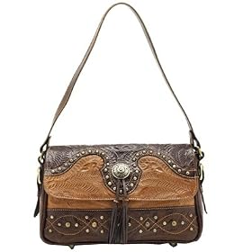 American West Mojave Dunes Zip Flap Shoulder Bag
