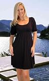 Jax Couture Black Babydoll Style Swimwear Coverup