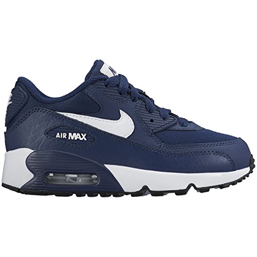 Nike Air Max 90 Mesh Midnight Navy/White-Black (PS)