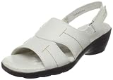 Softwalk Women's Genoa Slingback Sandal,Off White,9.5 N US