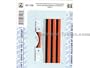 Microscale N Scale P32AC-DM Decal Set - Connecticut Department of Transportation - CDofT