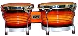 EXO BG50 Sunburst Finish Professional Wood Bongo Drum