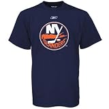Reebok New York Islanders Youth Navy Blue Primary Logo T-shirt