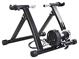 CrystalTec BT017 Indoor Magnetic Variable Resistance Turbo Bike Trainer Exercise Cycle