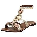 Sam Edelman Women's Gisela Wooden Beaded Sandal
