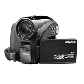 Hitachi DZHS500A DVD Hybrid Camcorder with 30x Optical Zoom & 30GB Hard Disc Drive