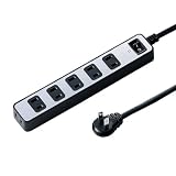 SANWA SUPPLY TAP-SP202SV 雷ガードタップ シルバーの画像