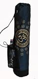 Yoga Mat Bag - Om Universe - Teal Blue
