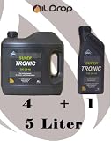 Produkt-Bild: Aral Super Tronic 0W40 0W-40 Motor&ouml;l 4 + 1 Liter BMW MERCEDES VW PORSCHE AUDI SEAT SKODA