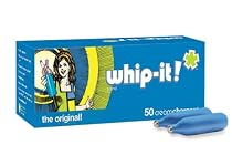 Whip-It! Whipped Cream Chargers, 50-Pack