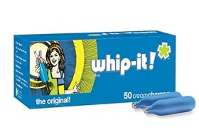 Whip-It! Whipped Cream Chargers, 50-Pack