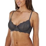 Gilligan & O'Malley® Womens Unpadded Lace Bra - Gladiator Grey