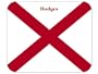 US State Flag - Hodges, Alabama (AL)  Mouse Pad