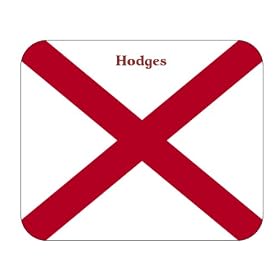 US State Flag - Hodges, Alabama (AL)  Mouse Pad