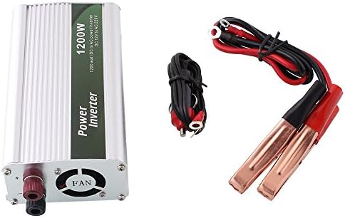 Techvilla®New 1200W 1200 Watt Auto Automobile DC 12V to AC 220V Power_Inverter Charging Charger Converter Adapter for Electronic Home Car Boat