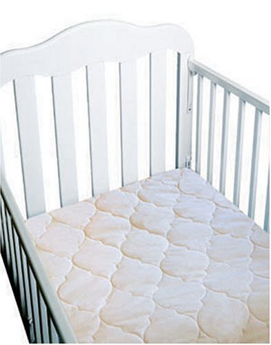 Snoozy Organic Cotton Waterproof Crib Mattress Pad