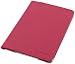 Slim iPad Mini case: The Ridge by Devicewear – Red Vegan Leather iPad Mini Case with Six Position Flip Stand, Magnetic Closure, and On/Off Switch