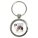 Australian Shepherd Key Chain (Round)