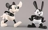 VINYL COLLECTIBLE DOLLS MICKEY MOUSE & OSWALD 2 PACK