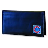 MLB Chicago Cubs Leather Checkbook Cover Wallet