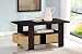 Furinno Coffee Table - Easy Assembly, Espresso Finish, 11158E