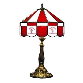 Stained Glass Table Lamp 16 Indiana University Hoosiers