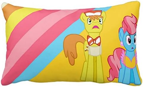 Reasonwe Custom My Little Pony (90) Throw Square Pillow Case 20x30 Inches for put in Car Seat, Patio, Bedroom, Couch, Sofa