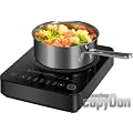 Unold Induktionskochplatte Kompakt,1200W 58205 sw
