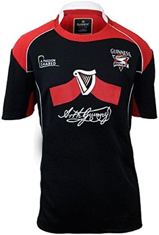 Guinness Red/Black Performance Rugby Jersey (XL)