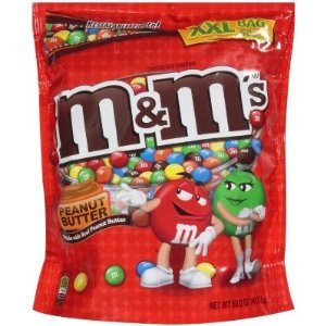 American Peanut Butter M&M's: Large 1417.5g, (50oz), Bag American Peanut Butter M&M's: Large 1417.5g, (50oz), Bag picture