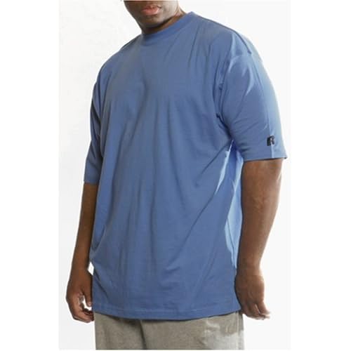 Russell Athletic Men's Big & Tall Basic Short Sleeve Solid Crew Neck T-Shirt
