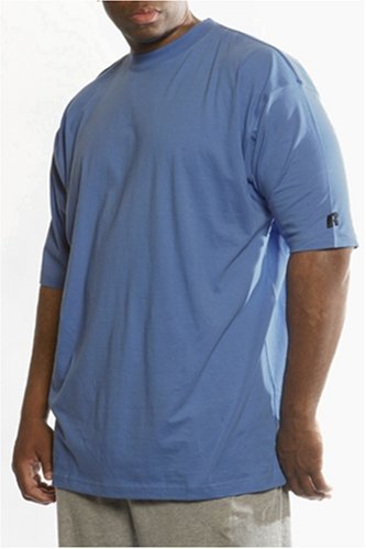 Childrens Toyshop  Sporting Goods : Russell Athletic Men's Big & Tall Basic Short Sleeve Solid Crew Neck T-Shirt