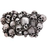 SKULL HEADS Belt Buckle