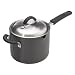Kitchen Essentials  from Calphalon  Pro Series Hard-Anodized Saucepan with Straining Lid - 4.5 qt.