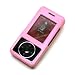 Verizon LG VX8500 Chocolate Solid Pink Crystal Case Cover with Detchable Belt Clip