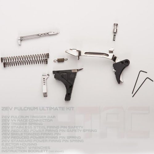 Zev Technologies Glock Ultimate Fulcrum GLOCK 21 Gen 3 Black Pad Red Safety