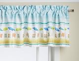 Lorraine Home Fashions St. Tropez Valance, 60-Inch by 16-Inch