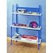 3 Tier Studio Bookcase (Blue/Spatter Grey)