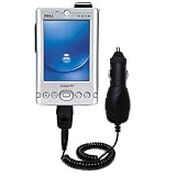 Rapid Car / Auto Charger for the Dell Axim x3i - Gomadic Brand w/ TipExchange Technology