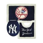 New York Yankees 3 Piece Bath Rug Set