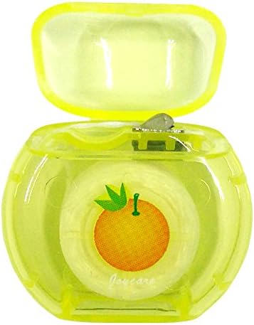 Fenghe Dental Floss 10 Yards Extra Fine Total Care with Mini Portable Round Box ,4 Packs in 1 Package