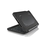 ZAGG Rugged Book Case, Durable, Hinged with Detachable Backlit Keyboard for iPad mini & mini Retina - Black