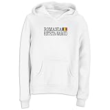 Sweatshirt Woman White Elegant Flag  Bistrita-Nasaud  Romania City