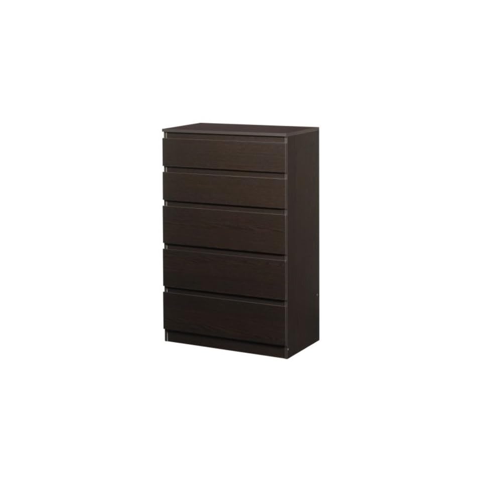 Ikea Kullen Chest With 5 Drawers Black Brown On Popscreen