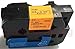 Quality Fluo Orange Label Tape 24mm Compatible for Brother Tz-B51 Tze-B51 P-Touch