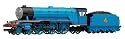 Hornby R383 00 Gauge Thomas & Friends Gordon the Big Blue Engine Electric Locomotive
