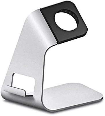 Apple Watch Stand, AnKoala [2 in 1 Version] Charging Stand Bracket Docking Station Stock Cradle Holder for Apple Watch Both 38mm and 42mm - Aluminum Made Stand