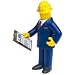 The Simpsons Series 8 Action Figure Superintendent Chalmers
