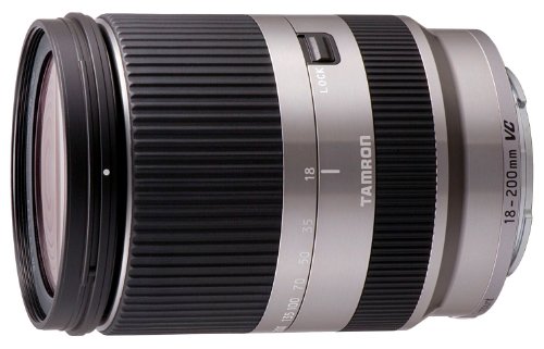 Tamron 18-200mm F/3.5-6.3 Di III VC Nex Objektiv f&uuml;r Sony NEX-Serie silber