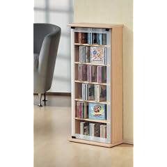 VCM Classic CD/DVD/Video-Turm buche